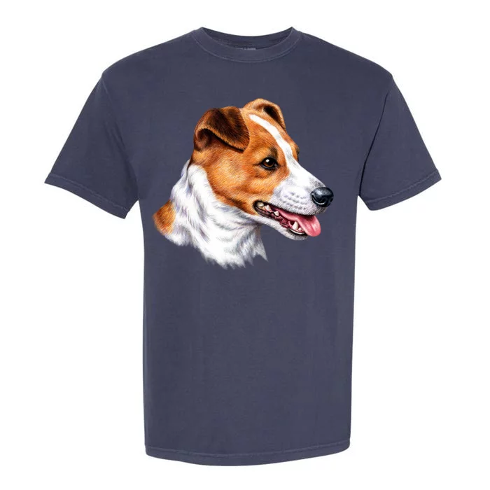 Jack Russell Dog Garment-Dyed Heavyweight T-Shirt