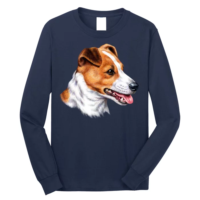 Jack Russell Dog Long Sleeve Shirt