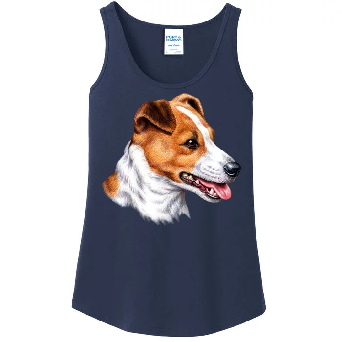 Jack Russell Dog Ladies Essential Tank