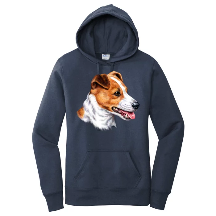 Jack Russell Dog Women's Pullover Hoodie