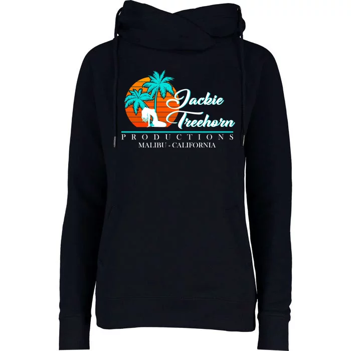 Jackie Treehorn Productions Womens Funnel Neck Pullover Hood