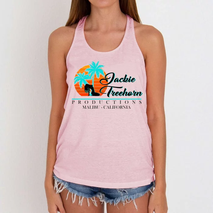 Jackie Treehorn Productions Women's Knotted Racerback Tank