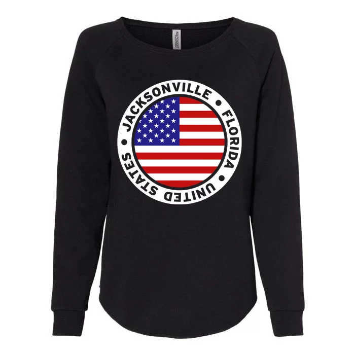 Jacksonville Florida USA Womens California Wash Sweatshirt