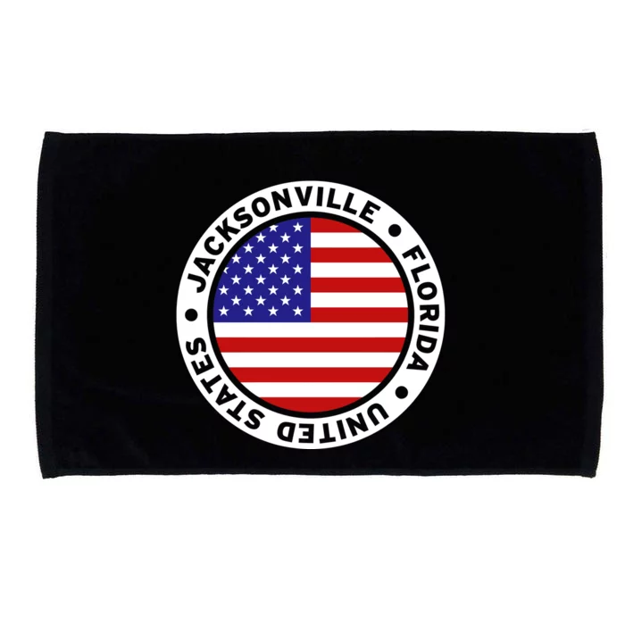 Jacksonville Florida USA Microfiber Hand Towel