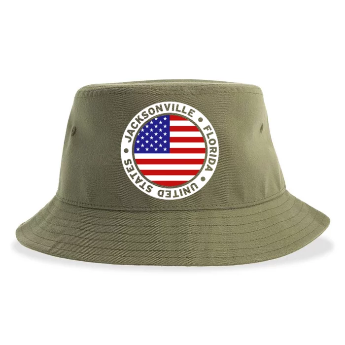 Jacksonville Florida USA Sustainable Bucket Hat