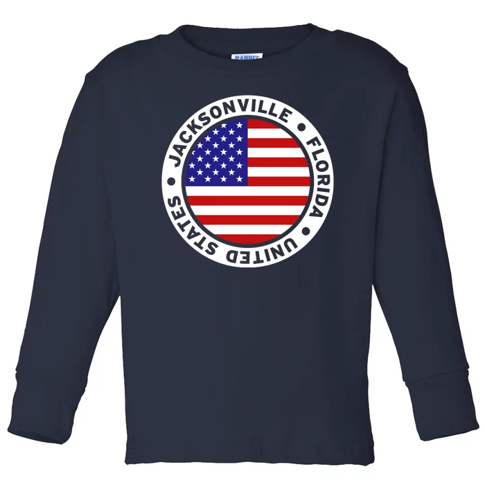 Jacksonville Florida USA Toddler Long Sleeve Shirt