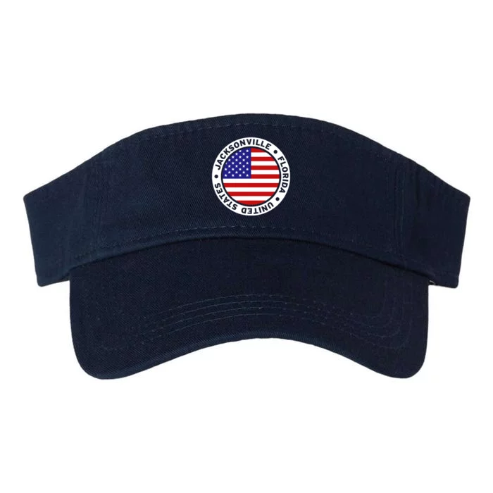 Jacksonville Florida USA Valucap Bio-Washed Visor