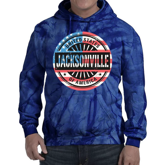 Jacksonville USA Tie Dye Hoodie