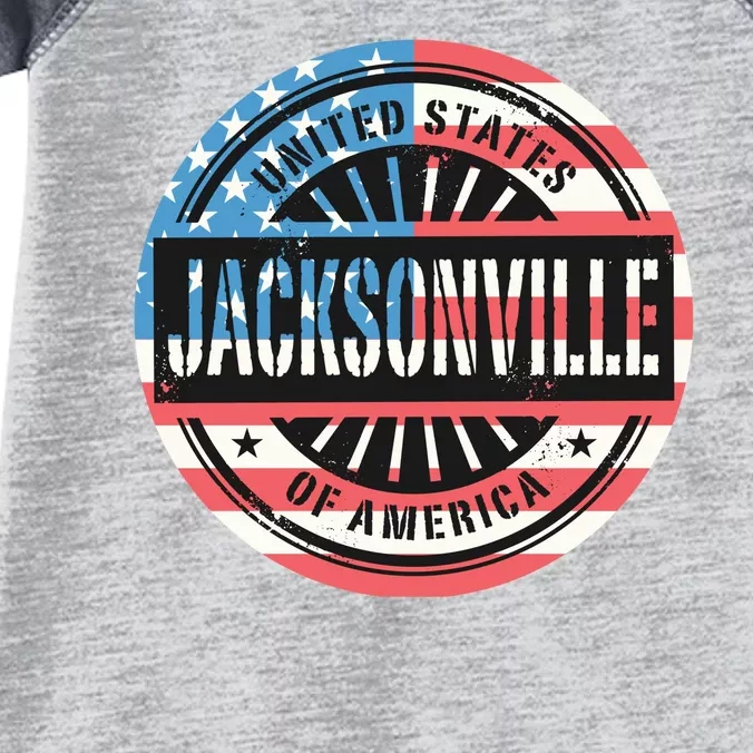 Jacksonville USA Infant Baby Jersey Bodysuit