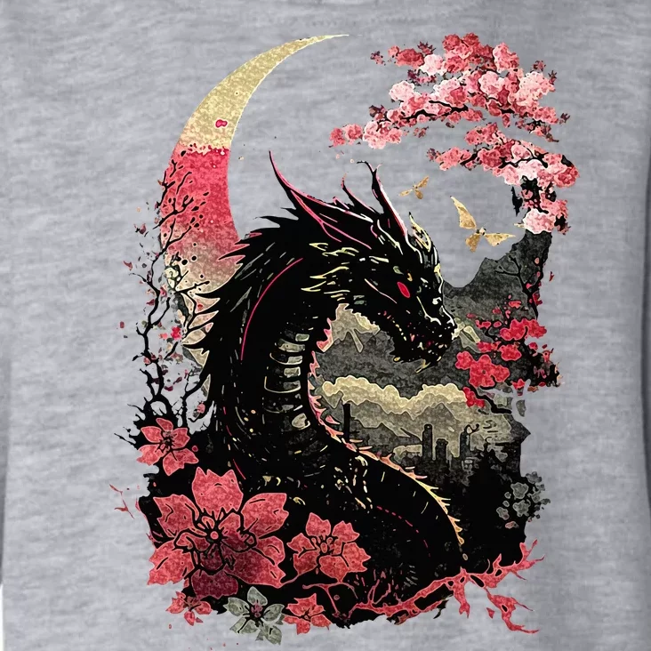 Japanese Aesthetic Dragon Japanese Art Japan Tattoo Toddler Hoodie