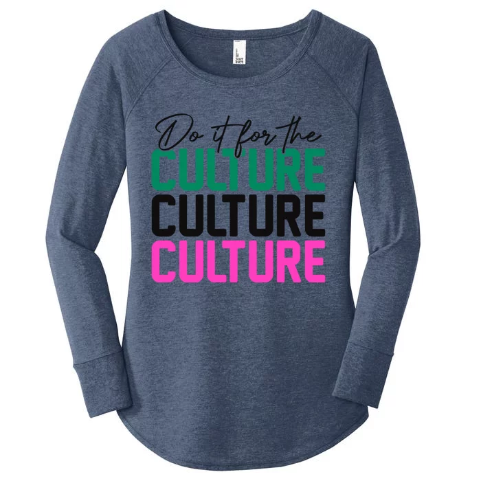 Juneteenth Aka Do It For The Culture Cool Gift Women's Perfect Tri Tunic Long Sleeve Shirt