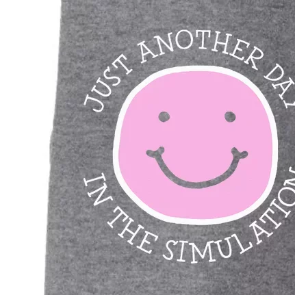 Just Another Day In The Simulation Doggie 3-End Fleece Hoodie