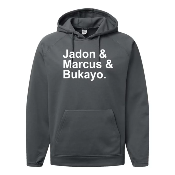 Jadon and Marcus and Bukayo Performance Fleece Hoodie