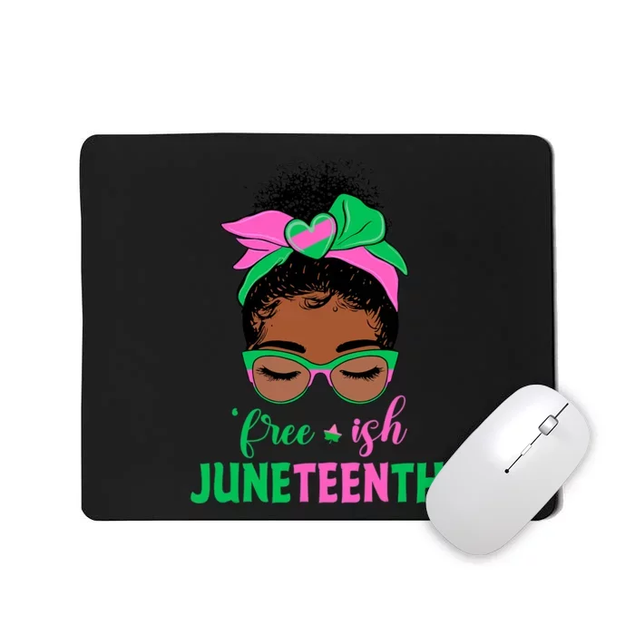 Juneteenth Aka Freeish Since 1865 Independence Day Mousepad