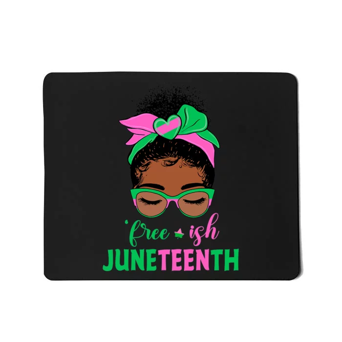 Juneteenth Aka Freeish Since 1865 Independence Day Mousepad