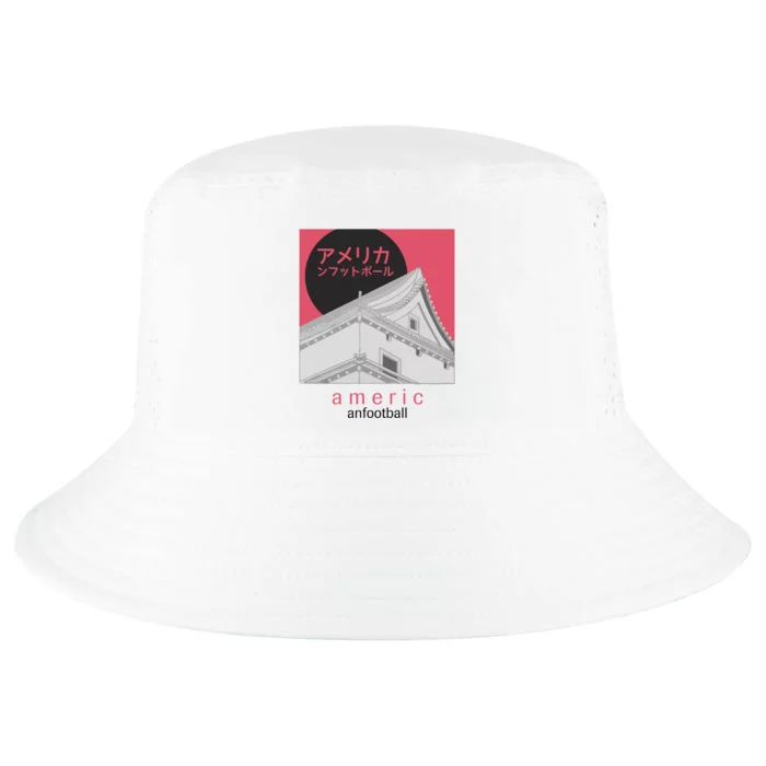 Japanese American Football Cool Comfort Performance Bucket Hat