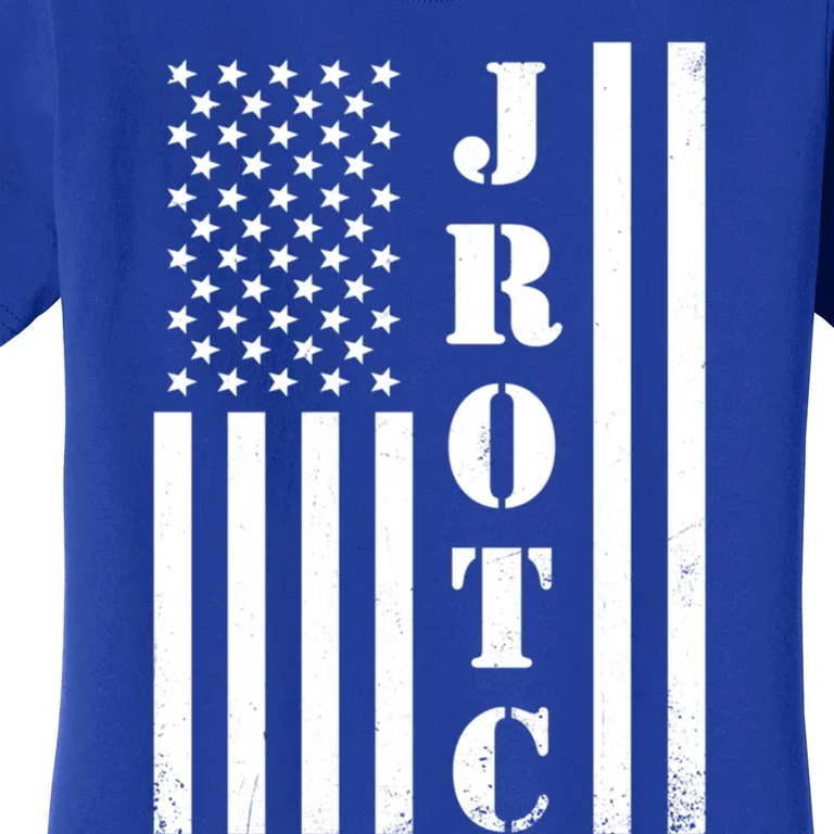 Jrotc American Flag Gift Jrotc Veteran Gift Women's T-Shirt