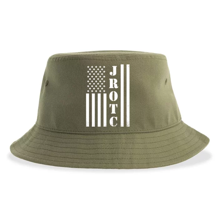 Jrotc American Flag Gift Jrotc Veteran Gift Sustainable Bucket Hat