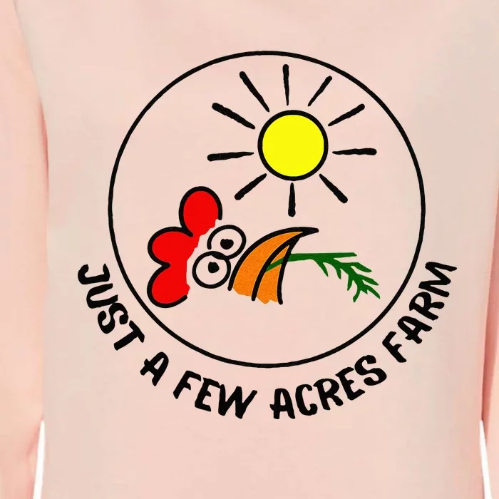 Just A Few Acres Farm Womens California Wash Sweatshirt