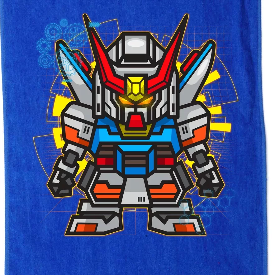 Japanese Anime Fighting Mecha Robot Platinum Collection Golf Towel