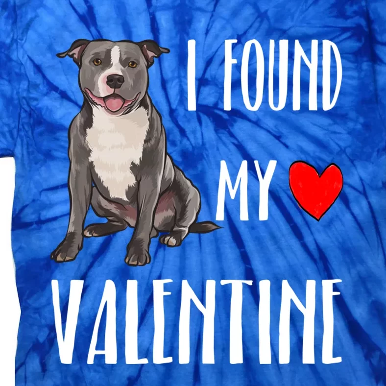 Je Ai Finve Mon Valentine Staffordshire Bull Terrier Meaningful Gift Tie-Dye T-Shirt