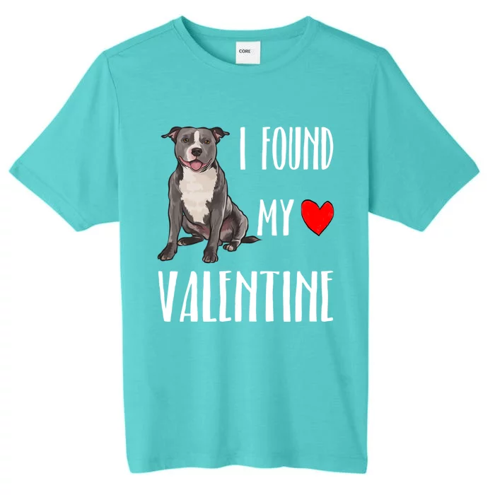 Je Ai Finve Mon Valentine Staffordshire Bull Terrier Meaningful Gift ChromaSoft Performance T-Shirt