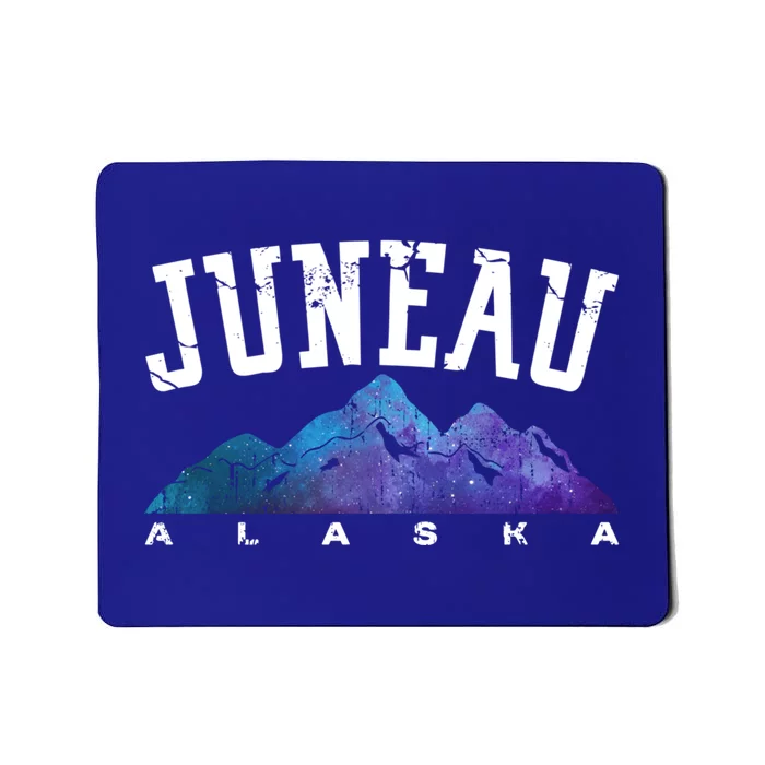 Juneau Alaska Family Mountain Hiking Camping Hunting Trip Gift Mousepad