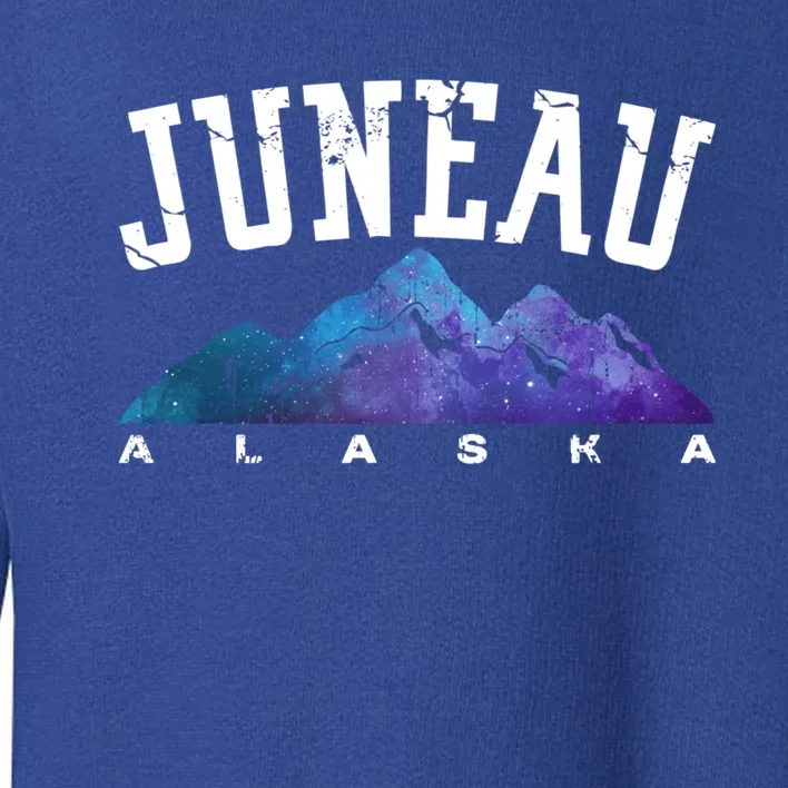 Juneau Alaska Family Mountain Hiking Camping Hunting Trip Gift Toddler Sweatshirt