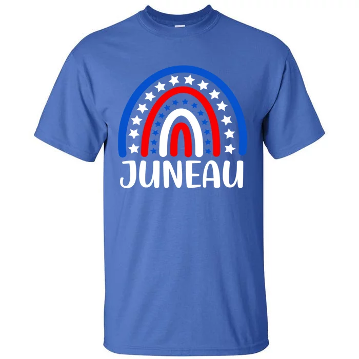 Juneau Alaska Funny Gift I Love Juneau Alaska Usa Gift Tall T-Shirt