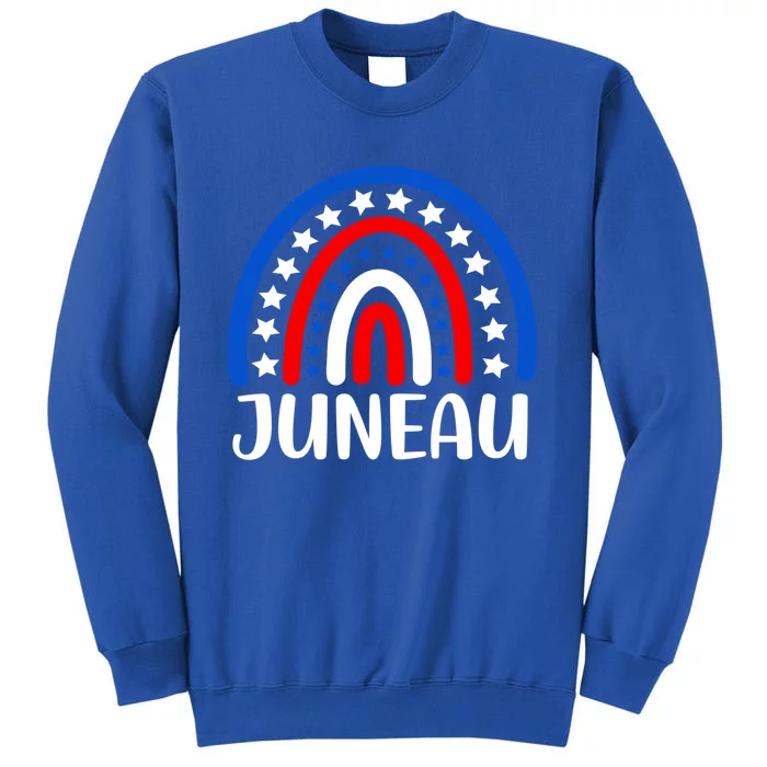 Juneau Alaska Funny Gift I Love Juneau Alaska Usa Gift Tall Sweatshirt