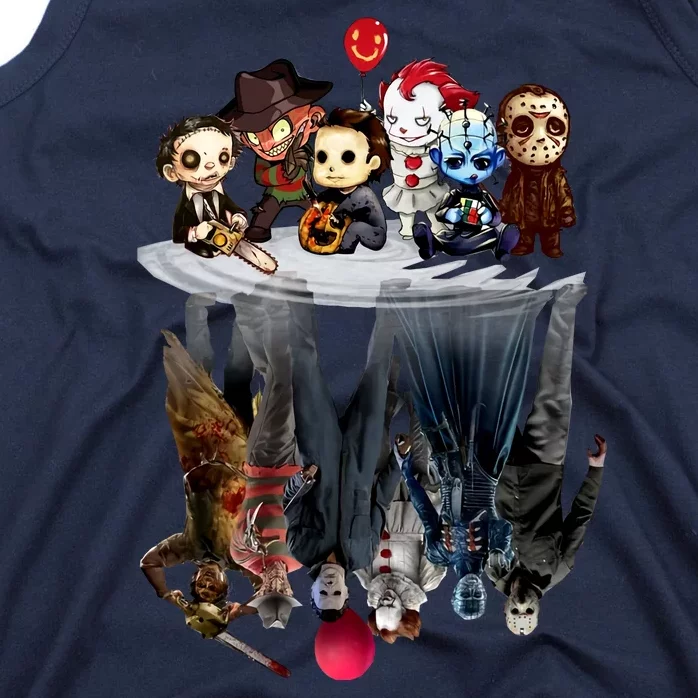 Jason & Friends Horror Movie Squad Halloween Funko Pop Tank Top