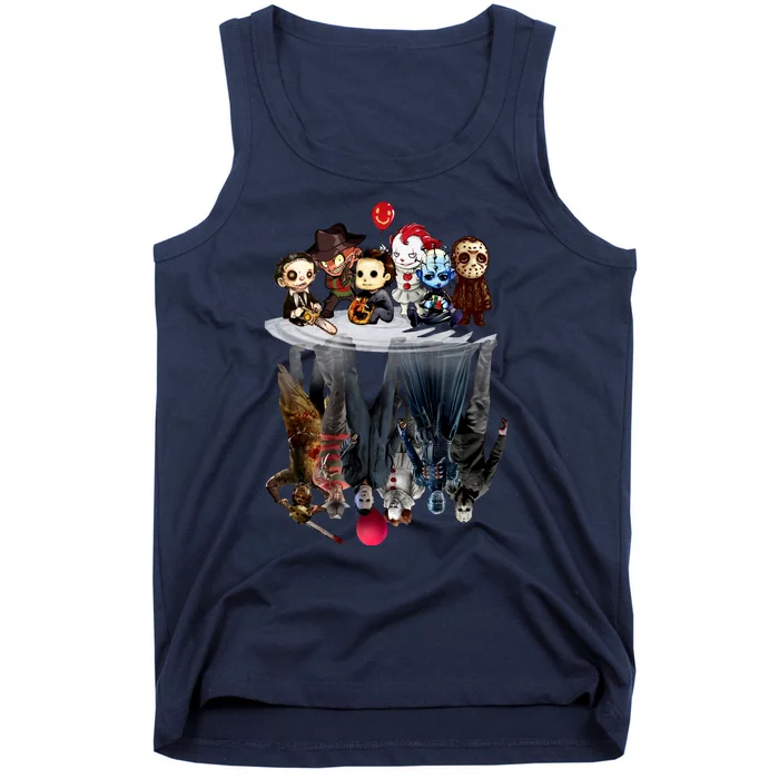 Jason & Friends Horror Movie Squad Halloween Funko Pop Tank Top