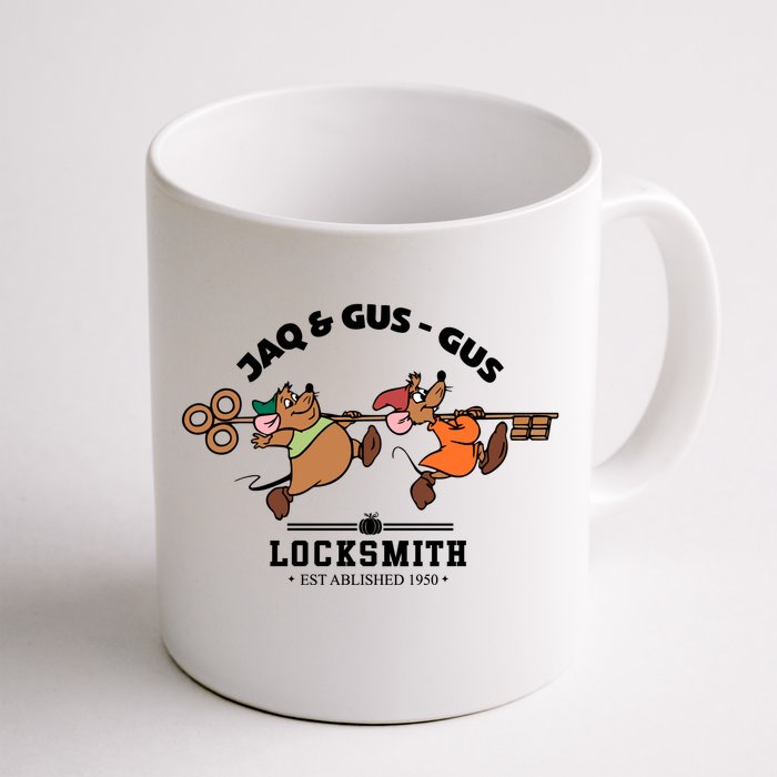 Jag And Gus Locksmith Establisted 1950 Cute Mouse Front & Back Coffee Mug