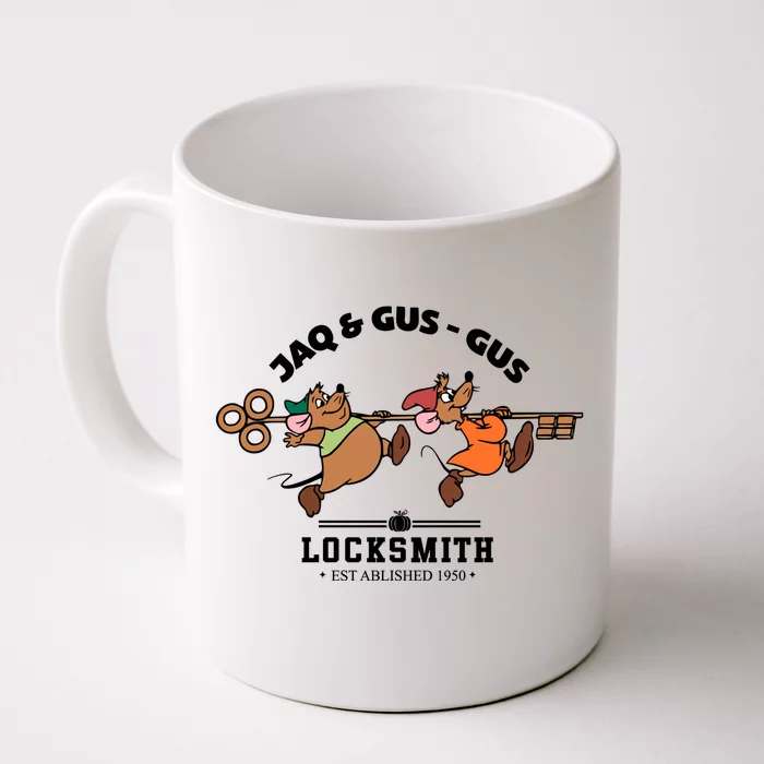 Jag And Gus Locksmith Establisted 1950 Cute Mouse Front & Back Coffee Mug