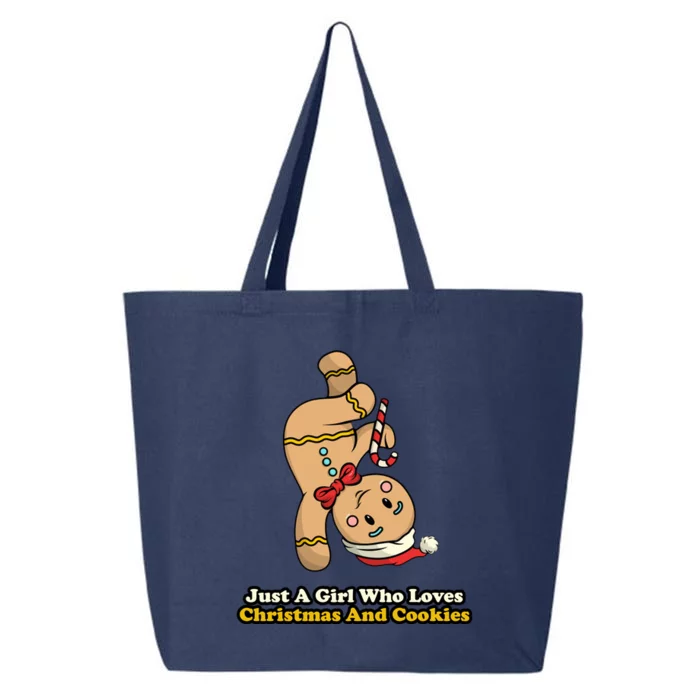 Just A Girl Who Loves Gingerbread Cookies 25L Jumbo Tote