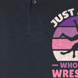 Just A Girl Who Loves Wrestling Girl Wrestle Outfit Wrestler Softstyle Adult Sport Polo