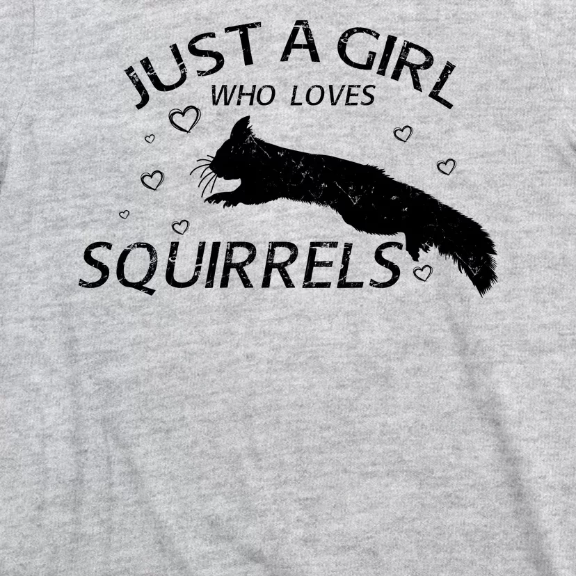 Just A Girl Who Loves Squirrels T-Shirt