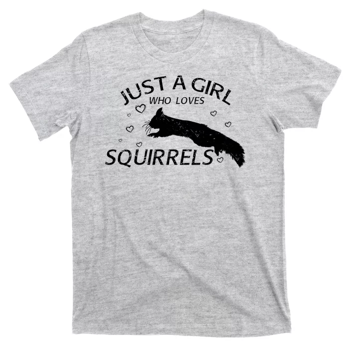 Just A Girl Who Loves Squirrels T-Shirt