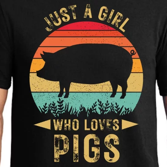 Just A Girl Who Loves Pigs Pajama Set