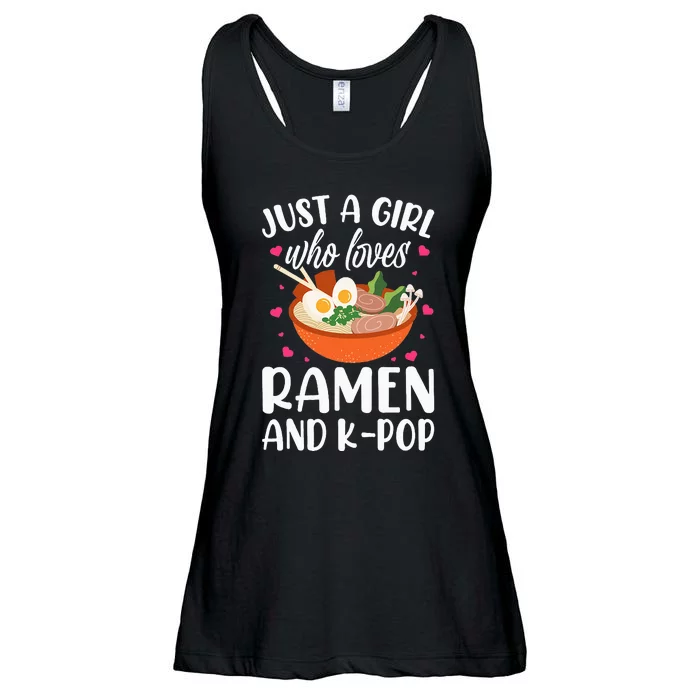 Just A Girl Who Loves Ra And Kpop Ladies Essential Flowy Tank