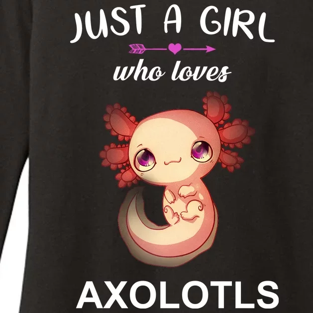 Just A Girl Who Loves Axolotls Womens CVC Long Sleeve Shirt