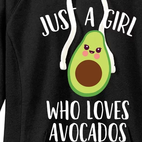 Just A Girl Who Loves Avocados Women's Fleece Hoodie