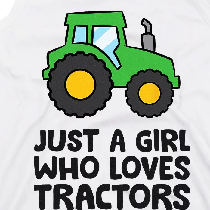 Just A Girl Who Loves Tractors Tank Top