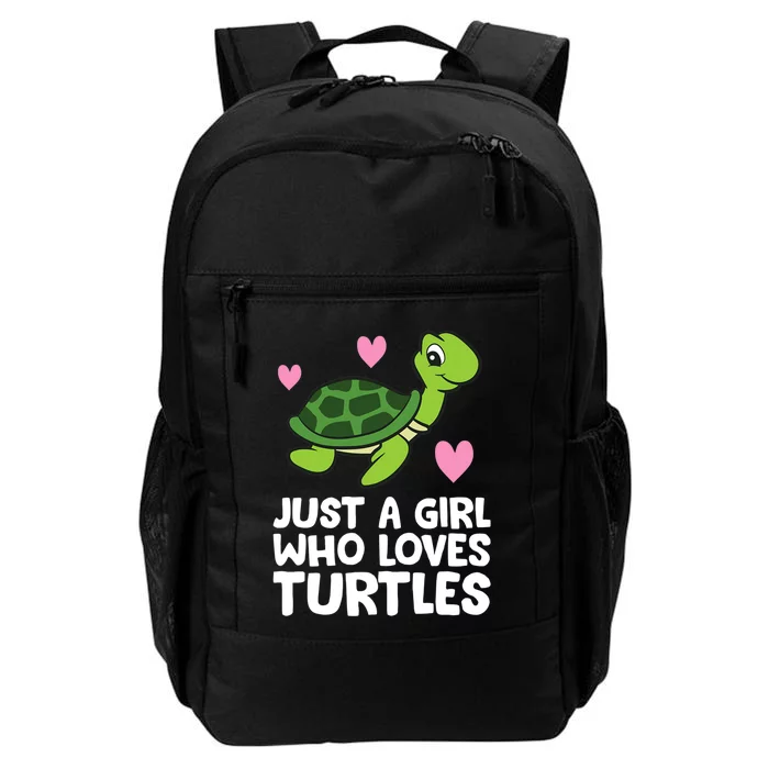 Just A Girl Who Loves Turtles Daily Commute Backpack