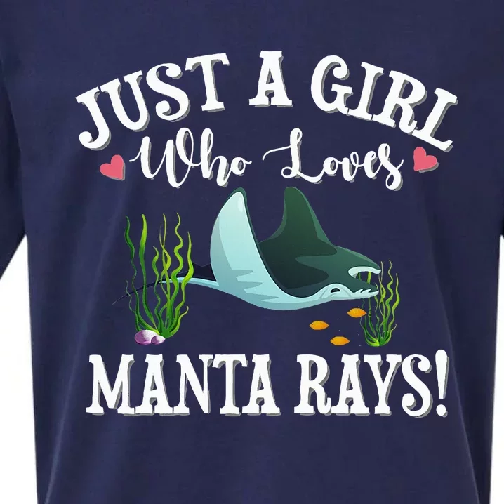 just a girl who loves Manta Ray Sueded Cloud Jersey T-Shirt