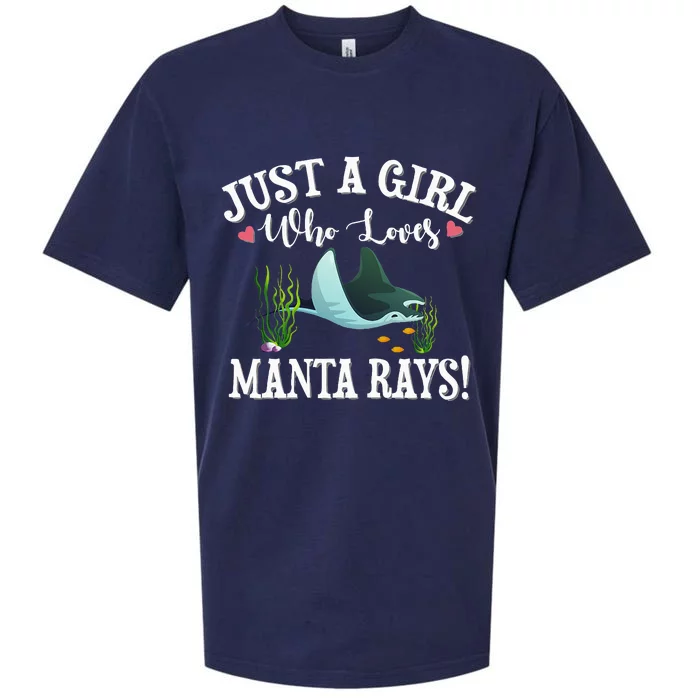 just a girl who loves Manta Ray Sueded Cloud Jersey T-Shirt