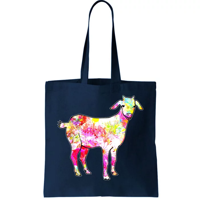 Just A Girl Who Loves Goats Wo Farmer Cute Goat Tote Bag