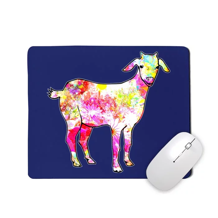 Just A Girl Who Loves Goats Wo Farmer Cute Goat Mousepad