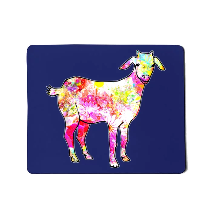 Just A Girl Who Loves Goats Wo Farmer Cute Goat Mousepad