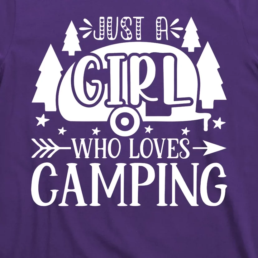 Just A Girl Who Loves Camping T-Shirt